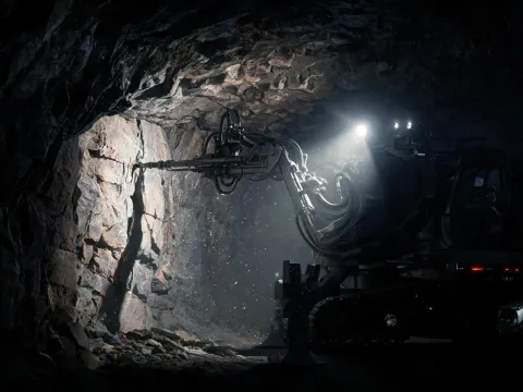 Tunnel face support drilling jumbo
